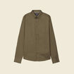 Chemise manches longues vert kaki homme