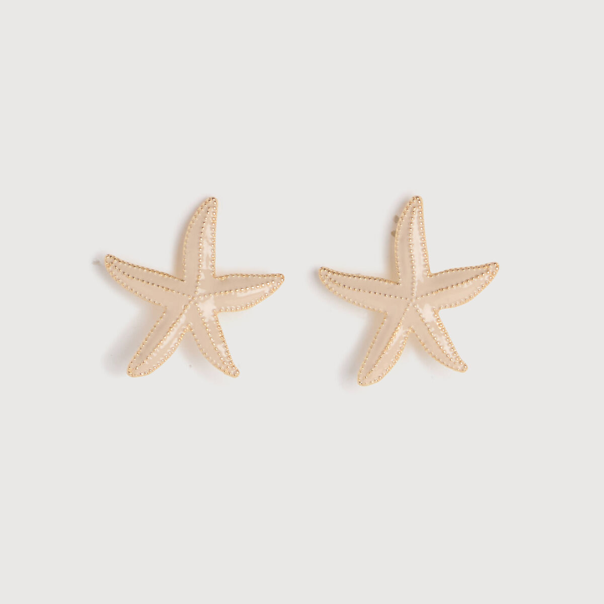 Boucles d'oreilles blanc femme