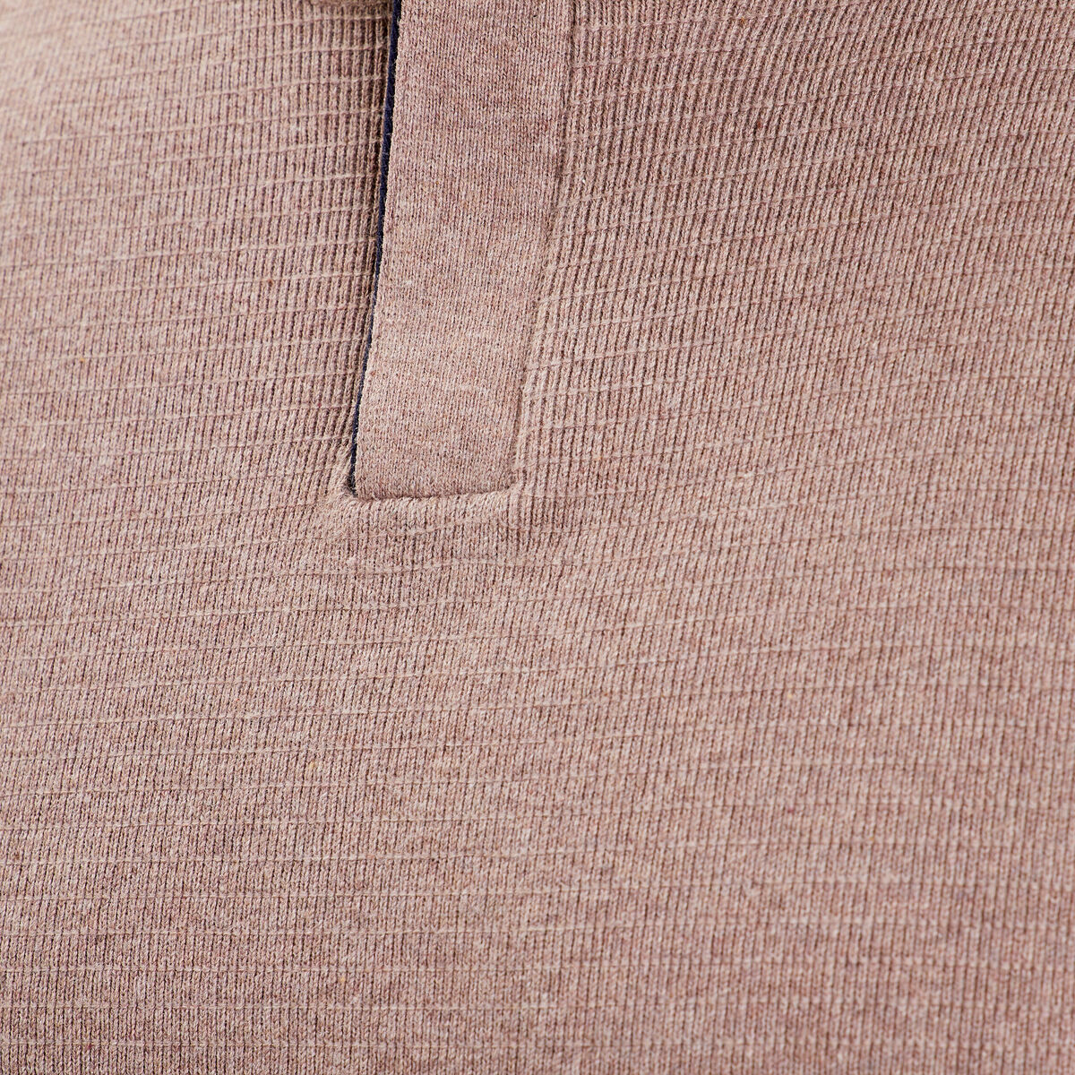 Pull manches longues beige homme