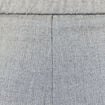 Pantalon large fluide gris femme