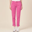 Pantalon chino Instinct rose framboise femme
