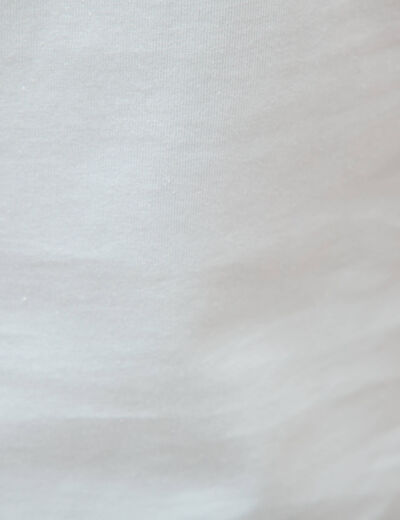 T-shirt droit en coton col rond gris clair homme