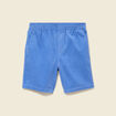 Bermuda en velours bleu violet homme