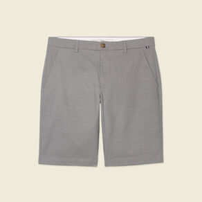 Bermuda droit éco-responsable gris homme