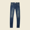 Jeans skinny push up denim brut femme