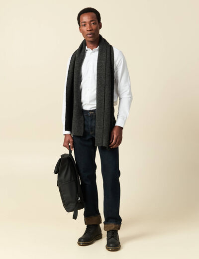 Chemise manches longues blanc homme