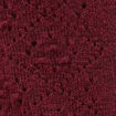 Gilet manches longues col rond bordeaux femme