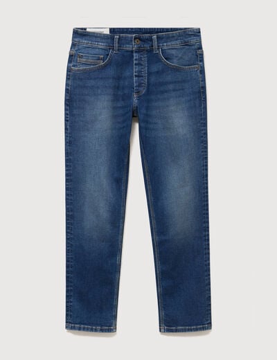 Jeans straight longueur 30 denim stone homme