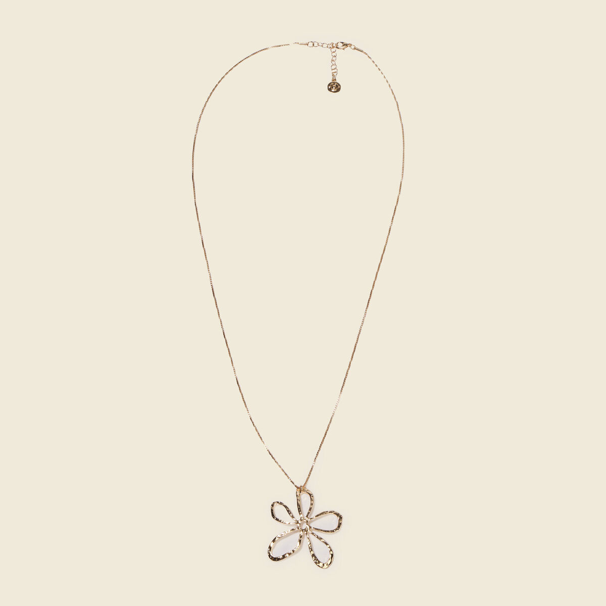 Collier couleur or femme