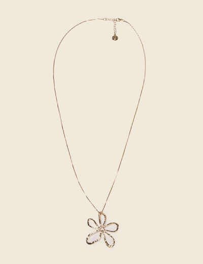Collier couleur or femme