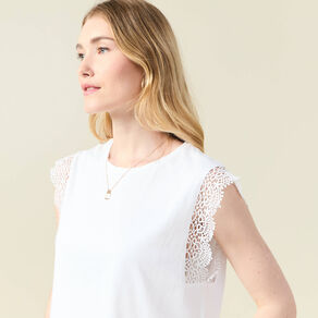 t shirt manches courtes blanc femme T-shirt manches courtes blanc femme