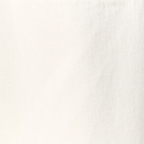 Jupe midi trapèze denim blanc femme