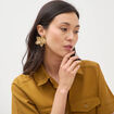 Boucles d'oreilles couleur or femme