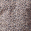 Chemise cintr&eacute;e en coton manches longues bleu marine homme