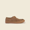 Mocassins &agrave; lacets marron homme