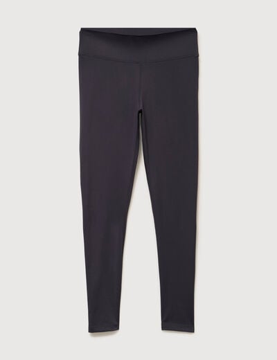 Leggings gris fonc&eacute; femme