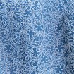 Chemise cintr&eacute;e en coton manches longues bleu marine homme