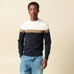Pull manches longues ecru homme