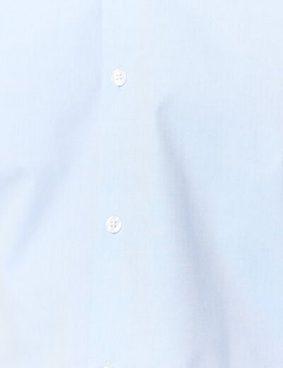 Chemise manches longues bleu ciel homme