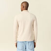 Polo manches longues sable homme