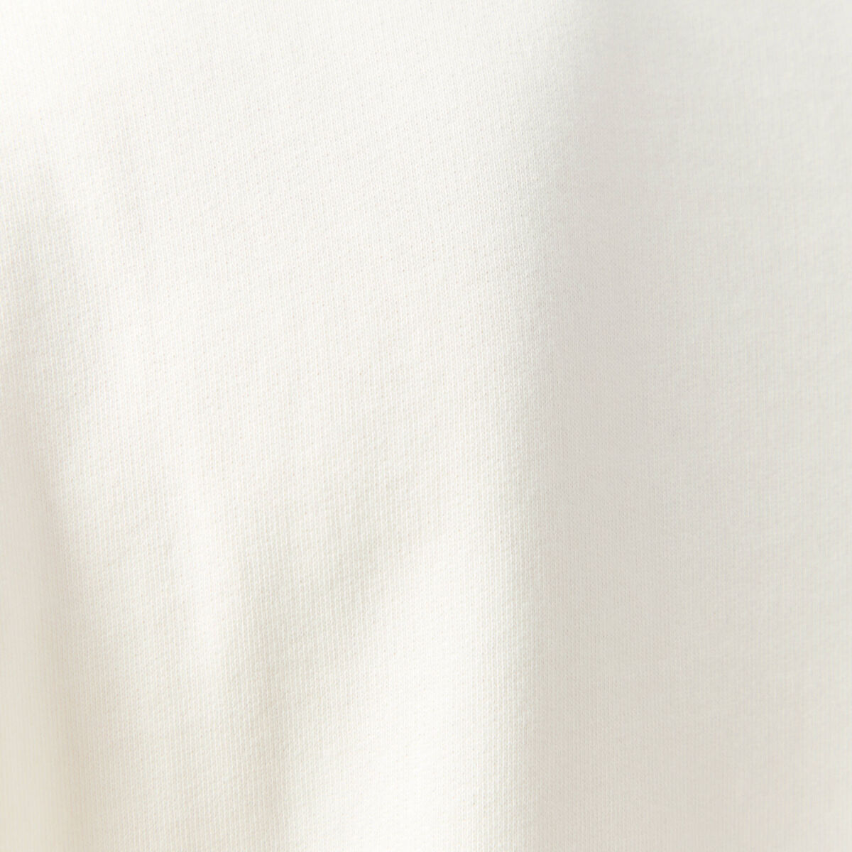 T-shirt ample col rond coton ecru homme
