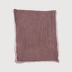 Foulard froiss&eacute; bordeaux homme