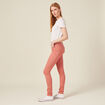 Pantalon Audrey - skinny push up rose poudrée femme