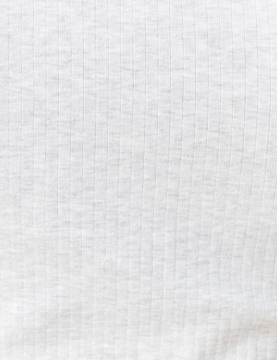 Polo sans manches gris femme
