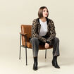 Gilet zippé éco-responsable noir femme