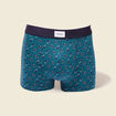 Lot 2 boxers vert foncé homme