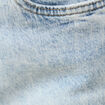 Jeans mom 7/8ème denim snow bleu femme