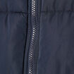 Doudoune droite zippée bleu marine homme