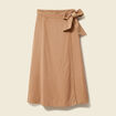 Jupe marron clair femme