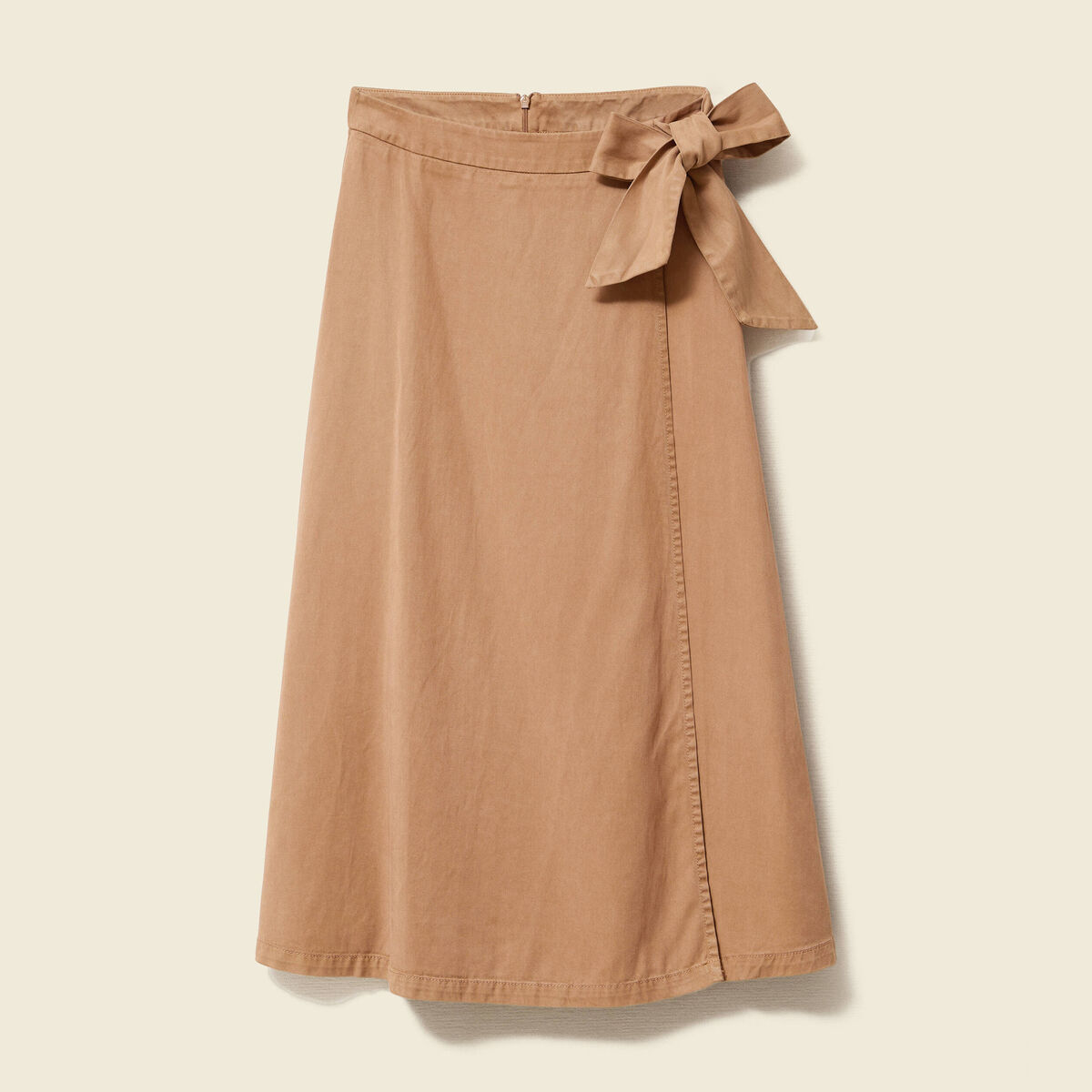 Jupe marron clair femme