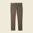 Jeans slim 5 poches vert kaki homme