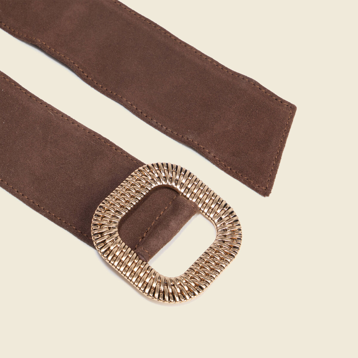 Ceinture Femme Pup & Pony Co – Cuir Marron Cognac – Large (1,25 Cm) – Neuve