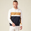 Sweat à capuche 1 poche ecru homme
