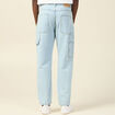 Jeans large charpentier denim bleach homme