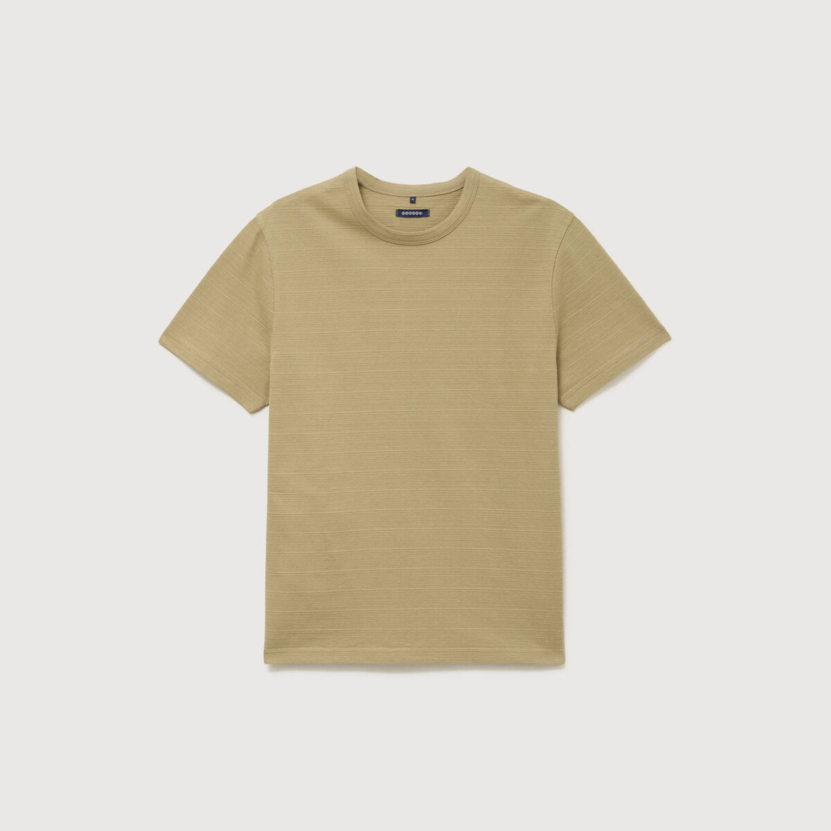 T-shirt manches courtes beige fonce homme