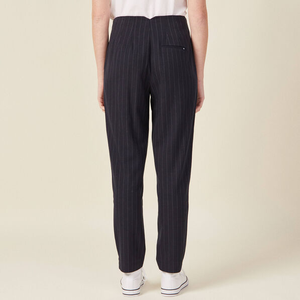 pantalon cigarette bleu femme Pantalon cigarette bleu femme