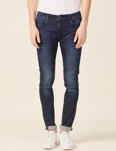 Pantalon skinny denim brut homme