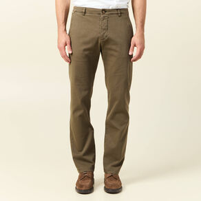 Pantalon chino straight camel homme