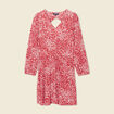 Robe éco-responsable rouge femme