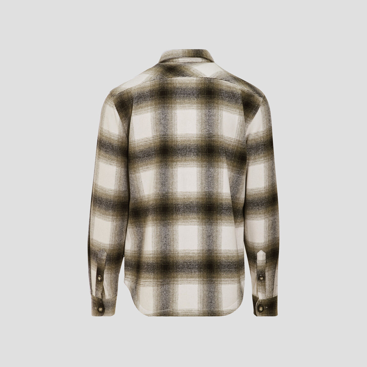 Surchemise éco-responsable vert kaki homme