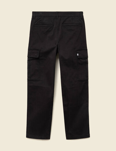 Cargo battle longueur 32 noir homme