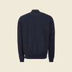 Veste teddy bleu marine homme