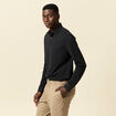 Chemise manches longues noir homme