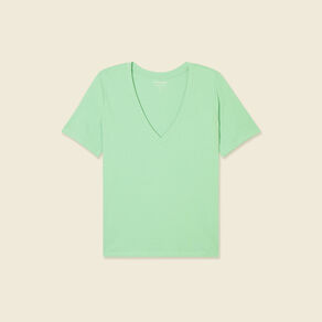 t shirt manches courtes vert clair femme T-shirt manches courtes vert clair femme