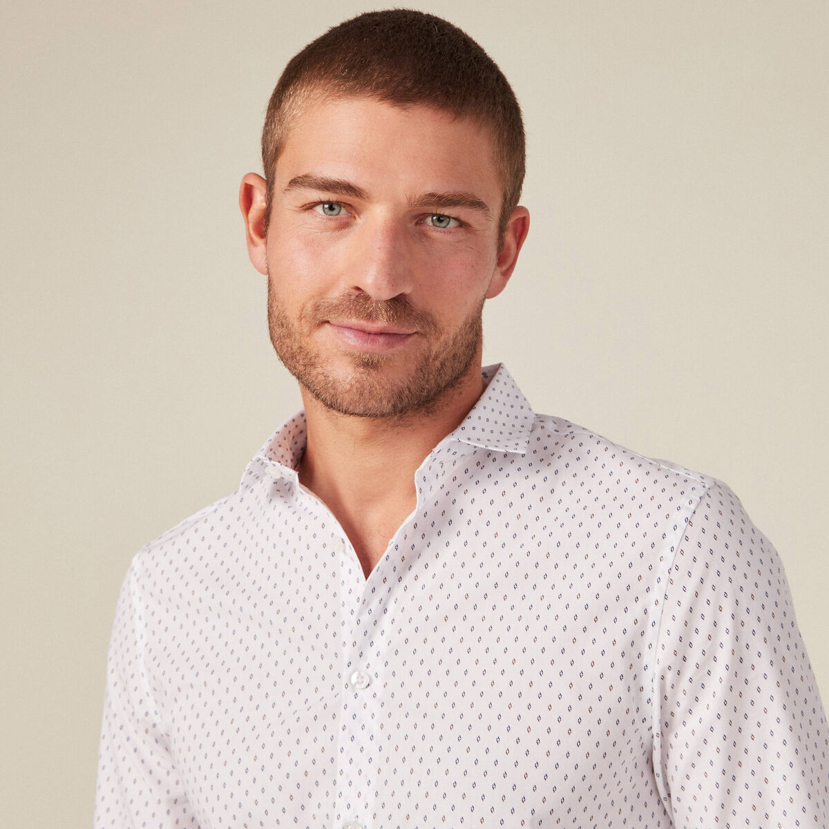 Chemise blanc homme