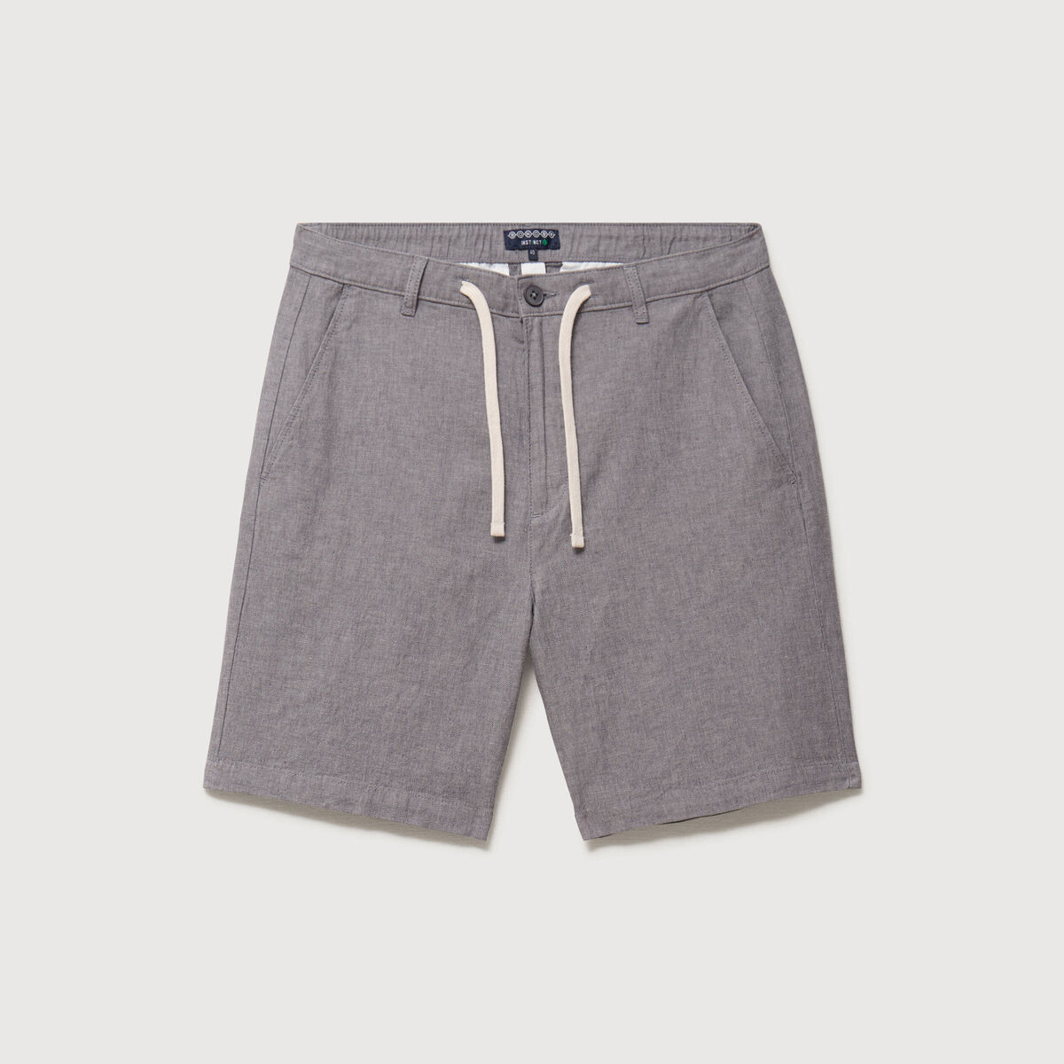 Bermuda gris fonc&eacute; homme